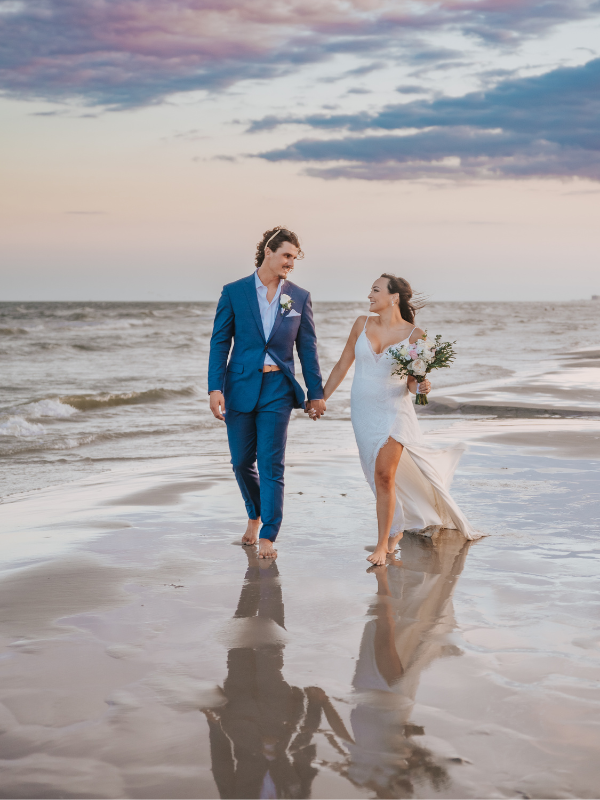 beach wedding in Texas